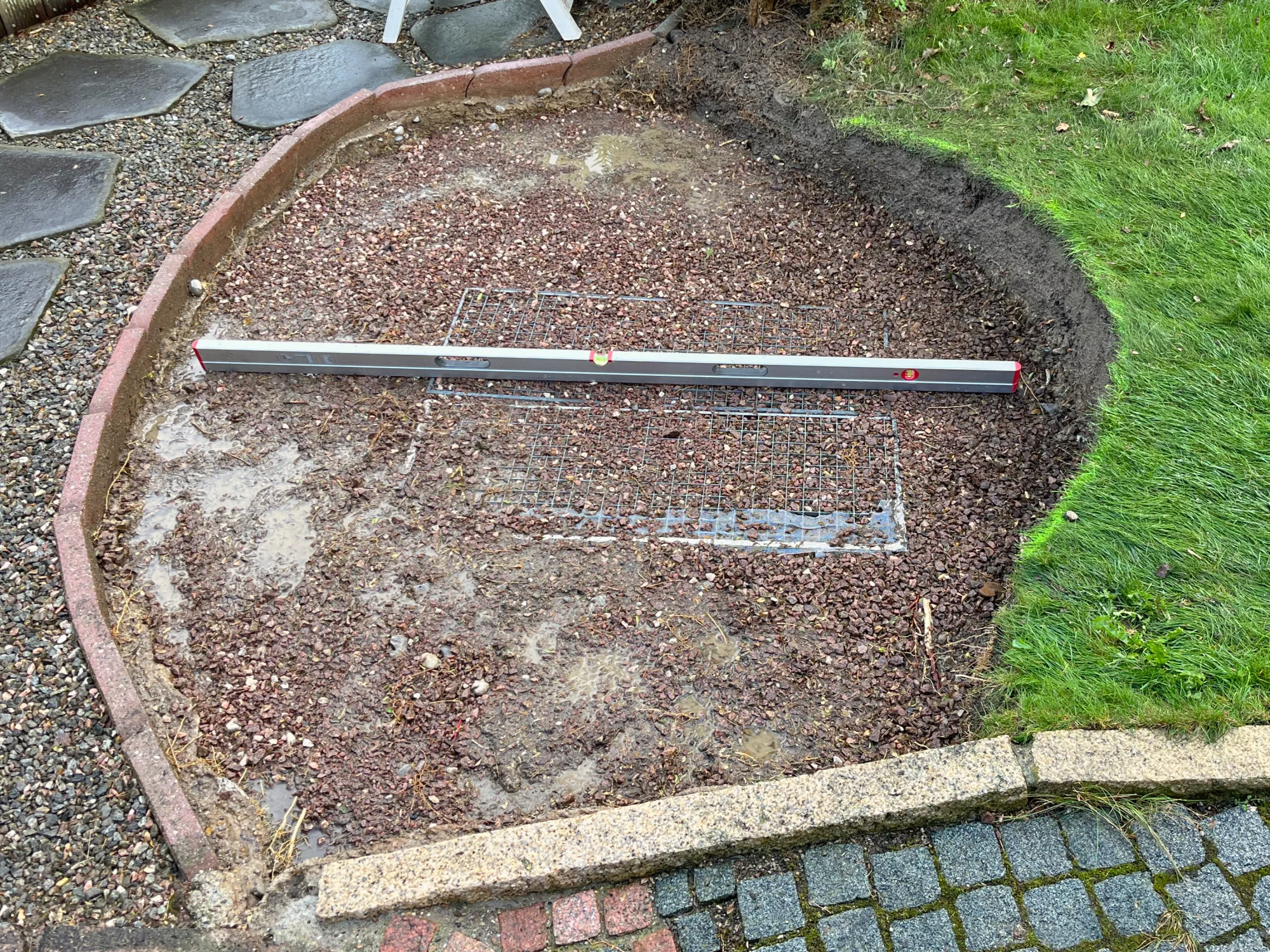 Kraftplatz vorbereiten
