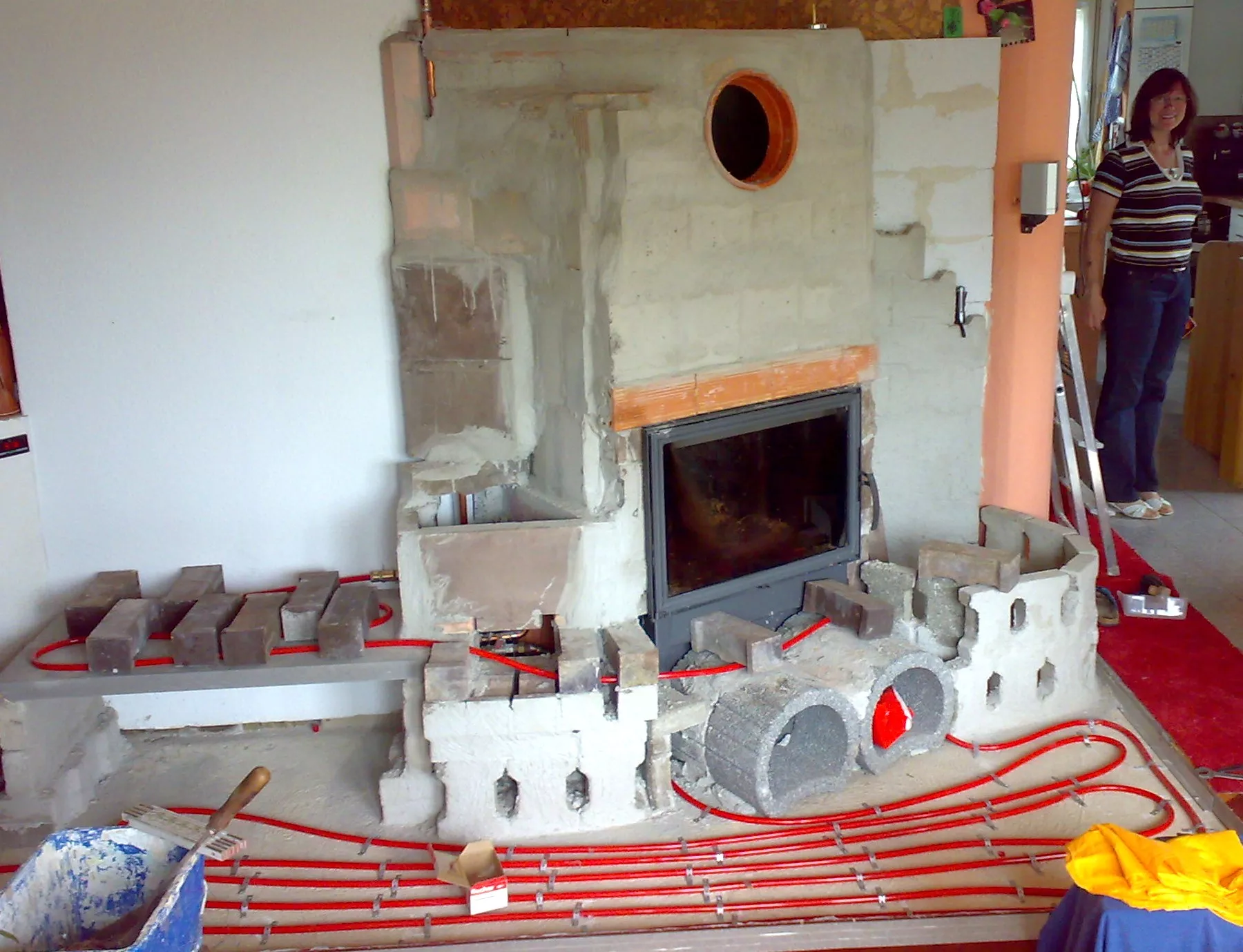 Kaminverkleidung selber machen