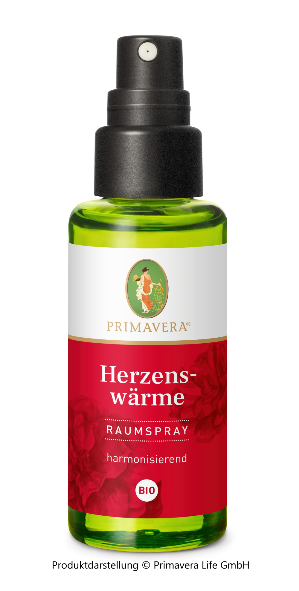 PRIMAVERA Herzenswärme Raumspray bio — 50 ml
