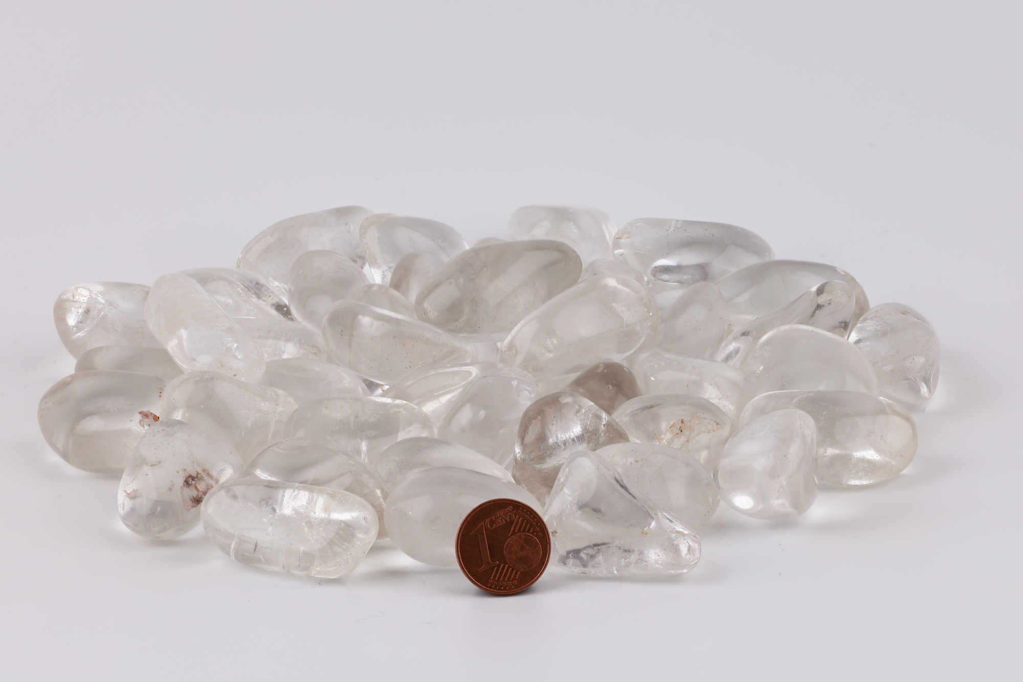 500g Bergkristall A-Qualität Trommelsteine