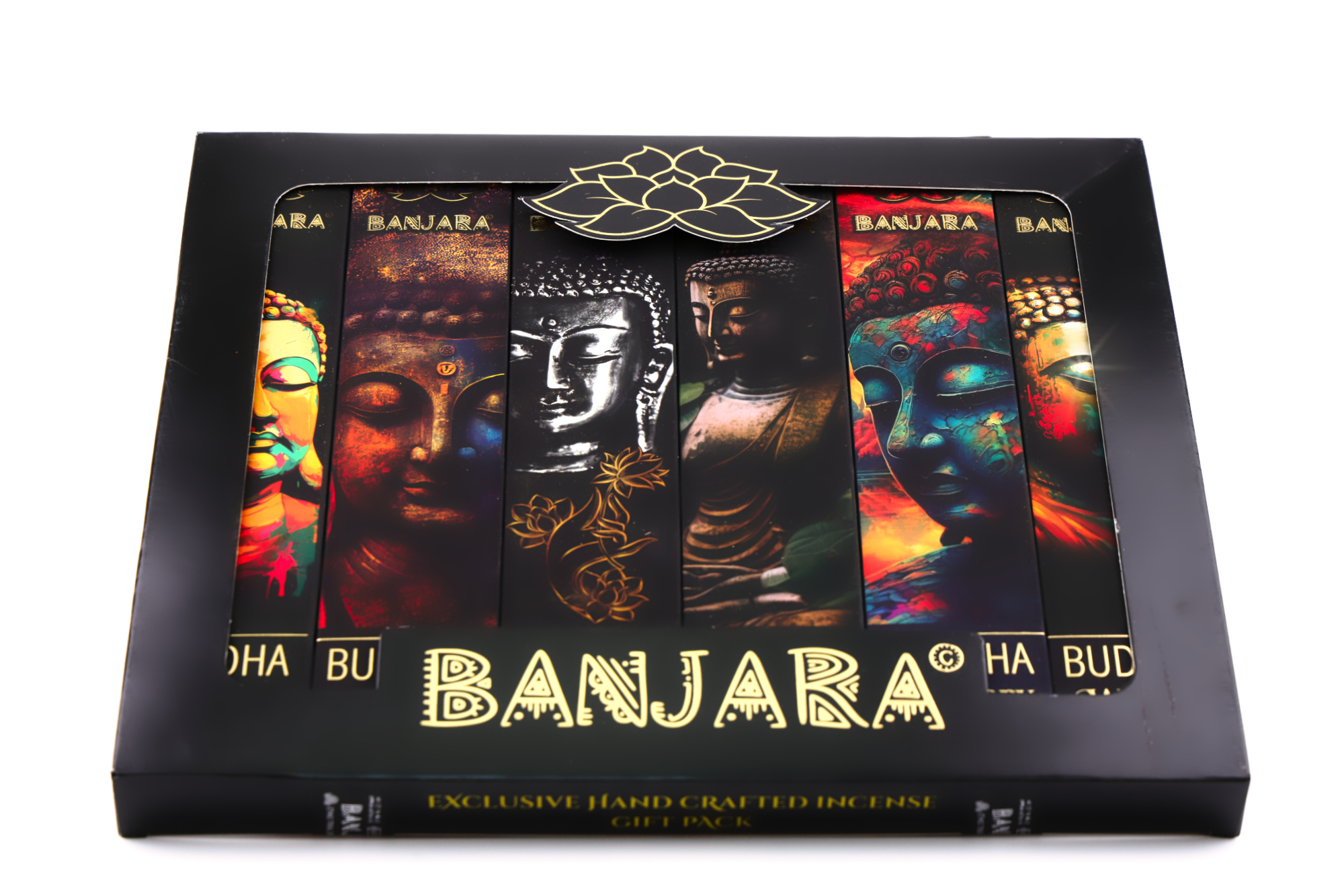 Banjara Buddha – Geschenkset mit 6 Duftsorten
