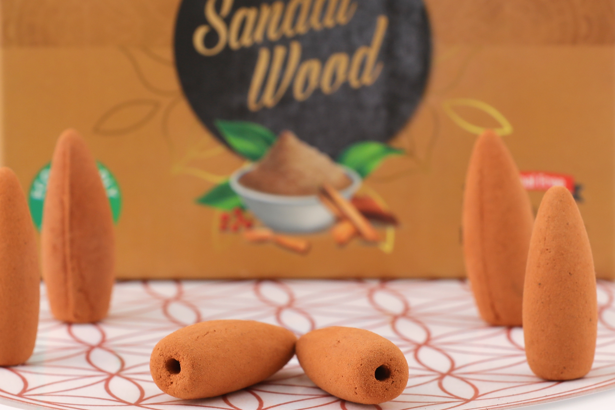 Eine Verpackung von Biofresh Rückfluss-Räucherkegel 